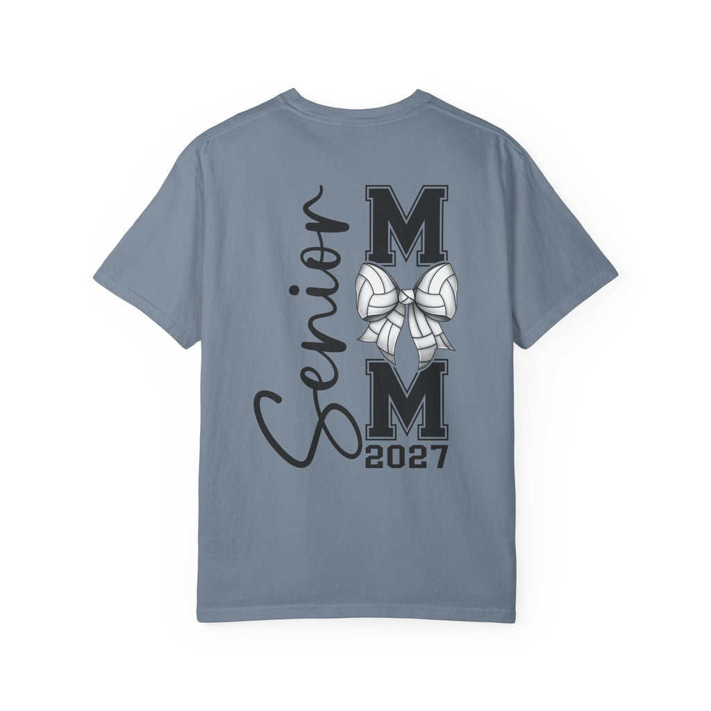 Front and Back Senior Mom 2027 T-Shirt