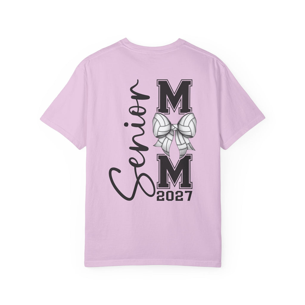 Front and Back Senior Mom 2027 T-Shirt