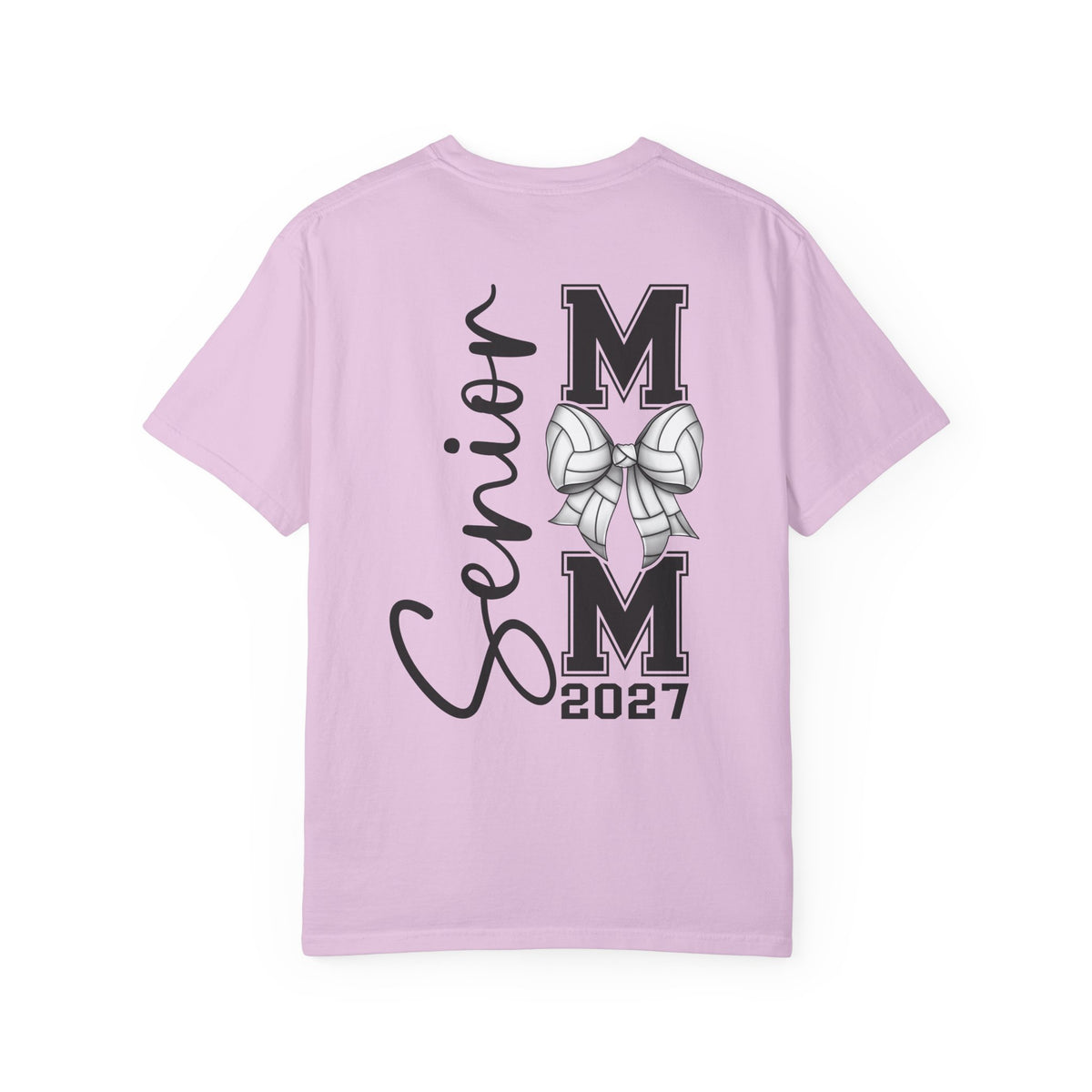 Front and Back Senior Mom 2027 T-Shirt