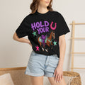 Hold Your Horses Horse Graphic T-Shirt