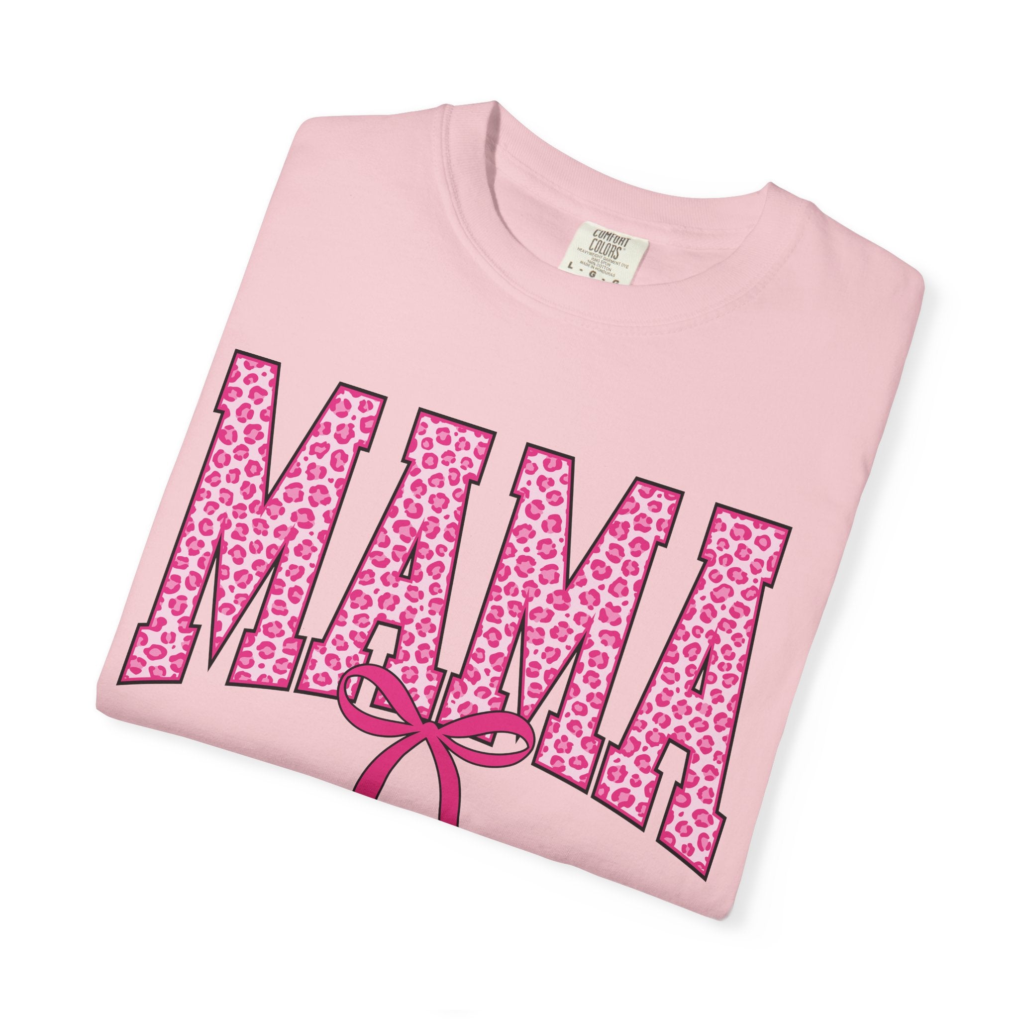 Mama Leopard Print T-Shirt