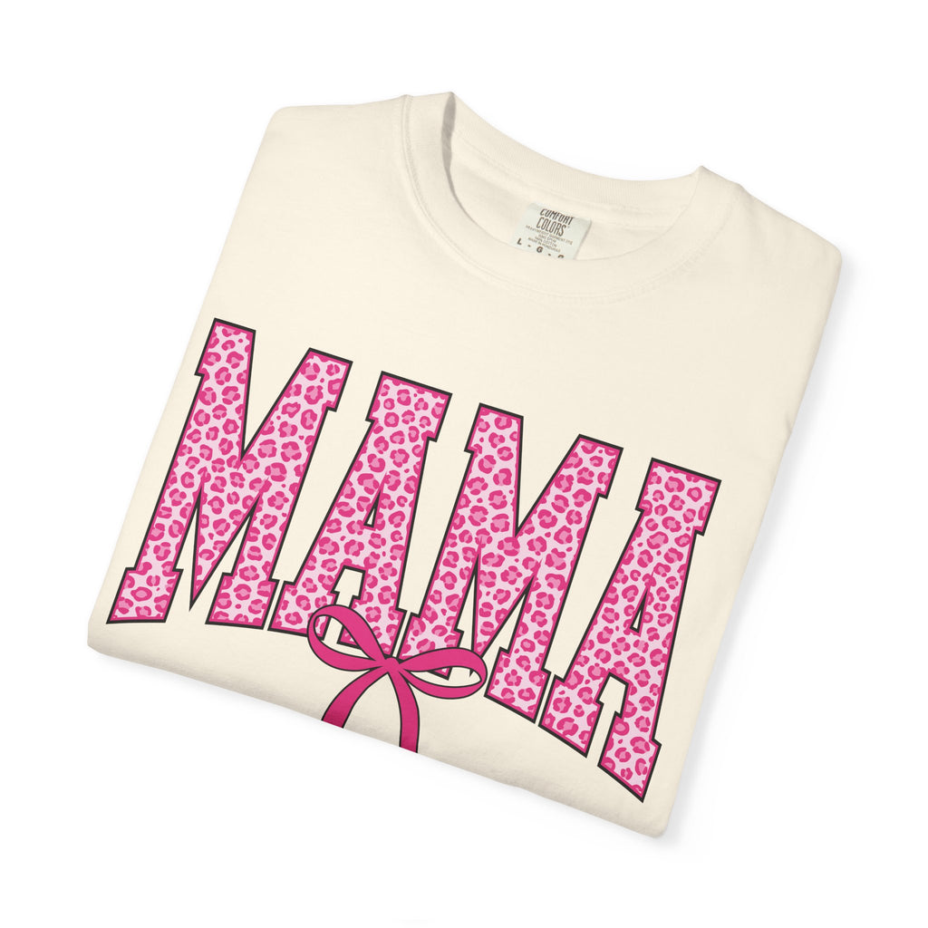 Mama Leopard Print T-Shirt