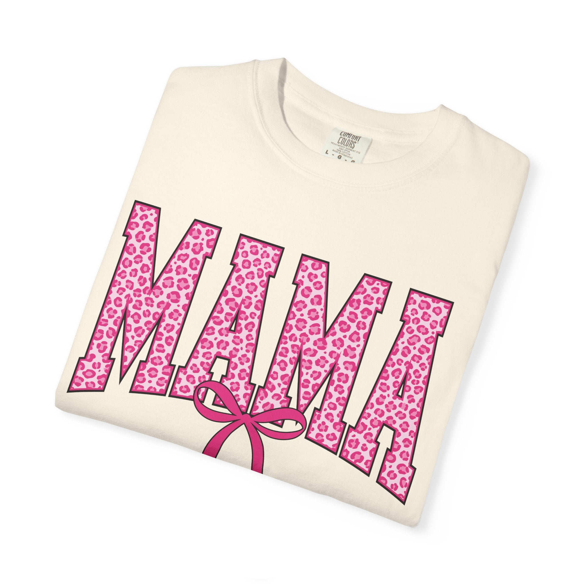 Mama Leopard Print T-Shirt