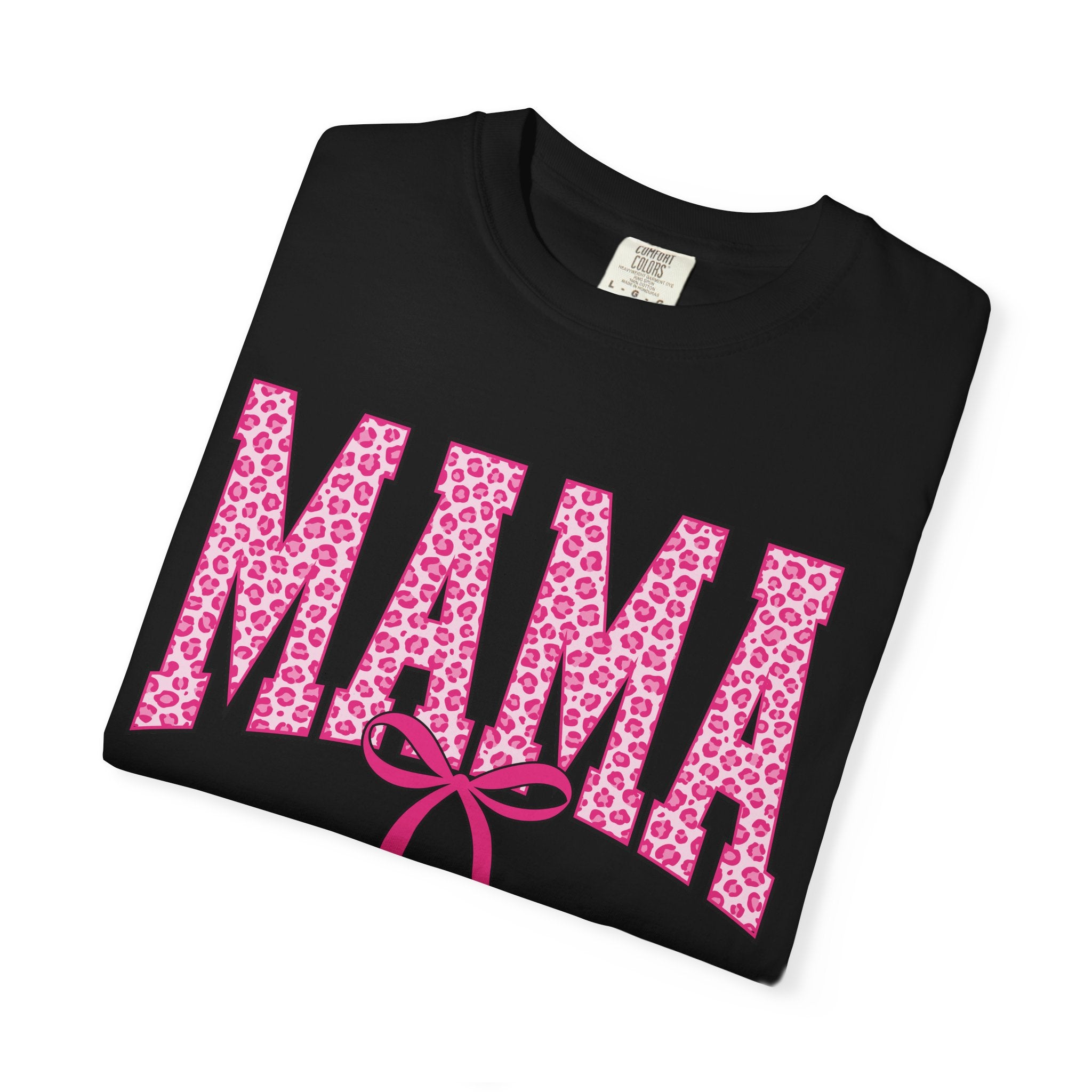Mama Leopard Print T-Shirt