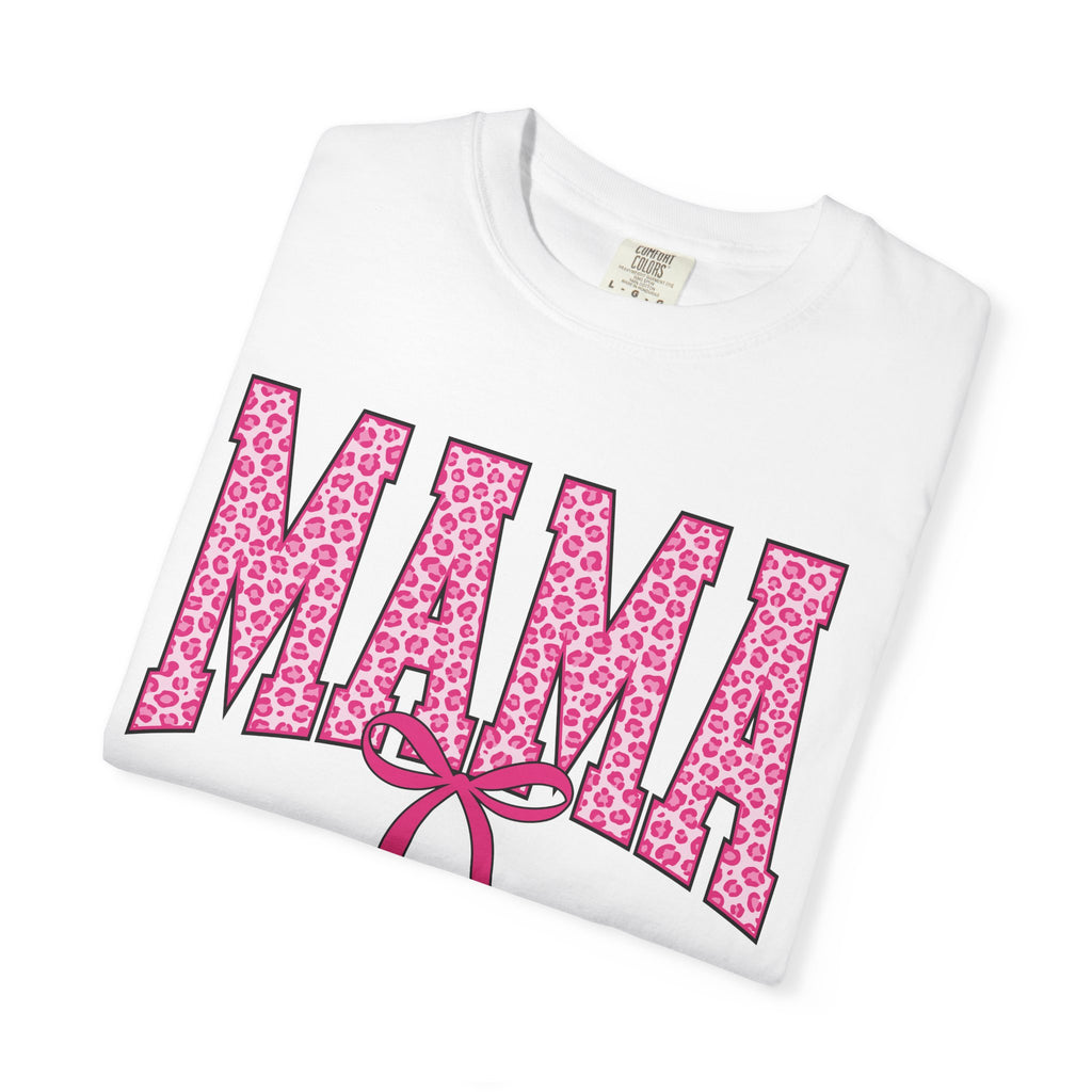 Mama Leopard Print T-Shirt