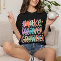 Make Heaven Crowded T-Shirt — Colorful Faith Graphic Tee