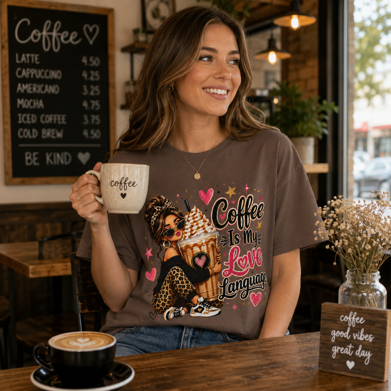 Coffee Is My Love Language T-Shirt