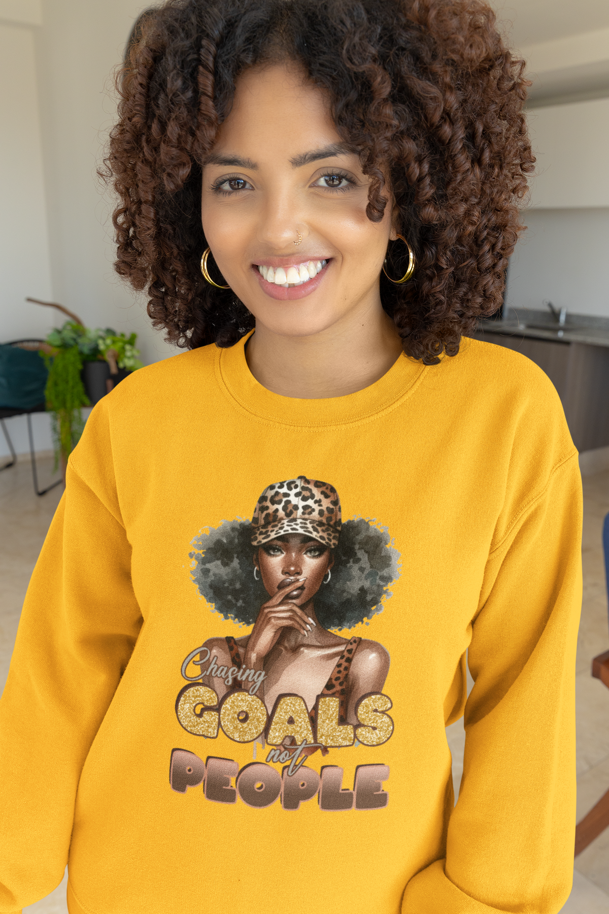 Chasing Goals Not People  Sweatshirt