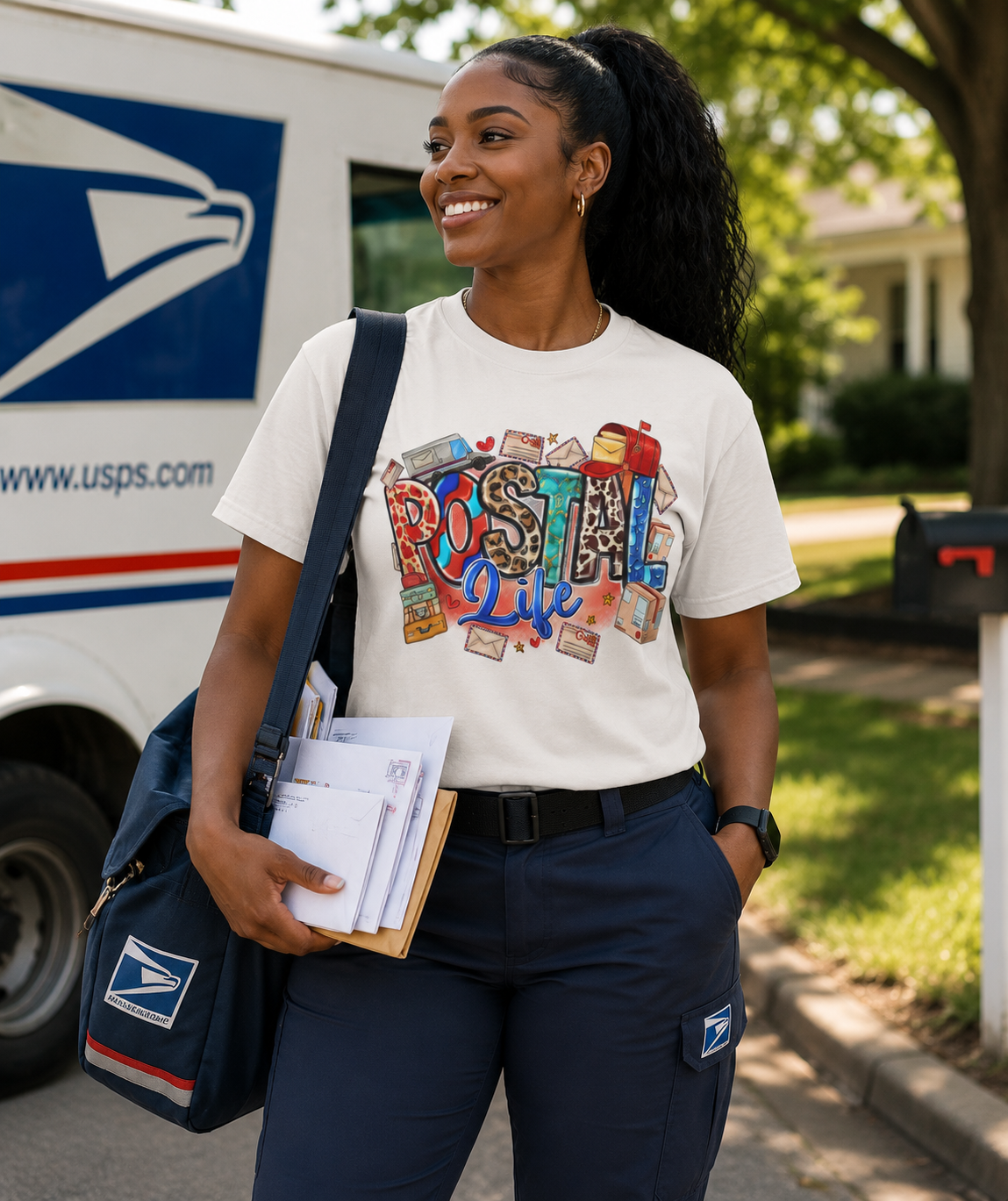 POSTAL Life – Comfort Colors® Graphic T-Shirt