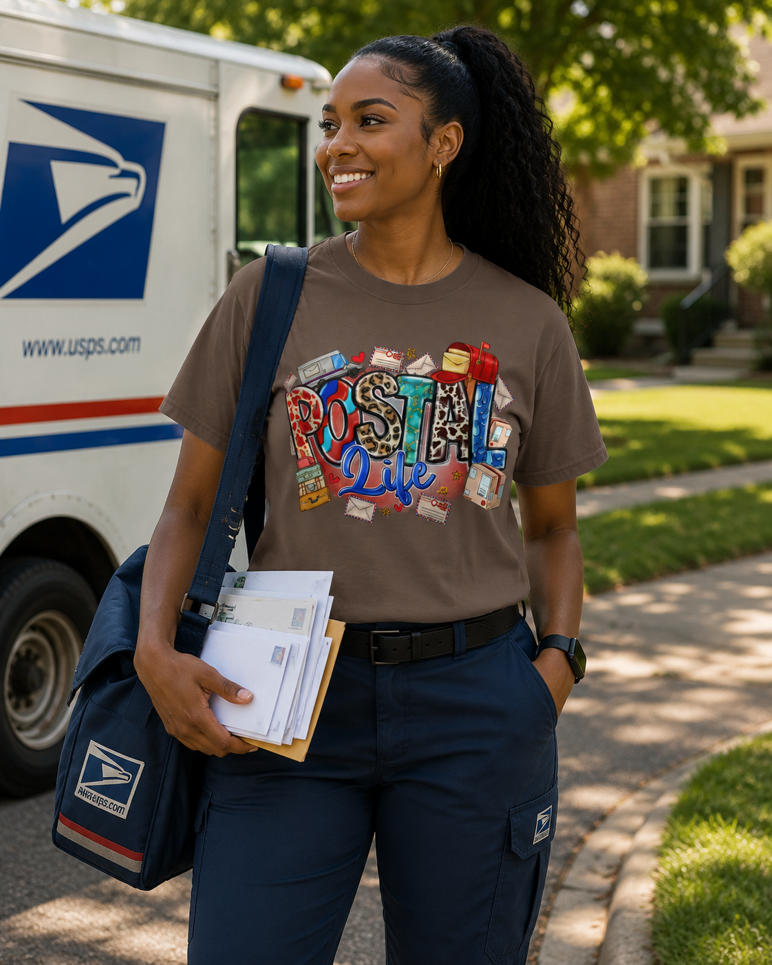 POSTAL Life – Comfort Colors® Graphic T-Shirt