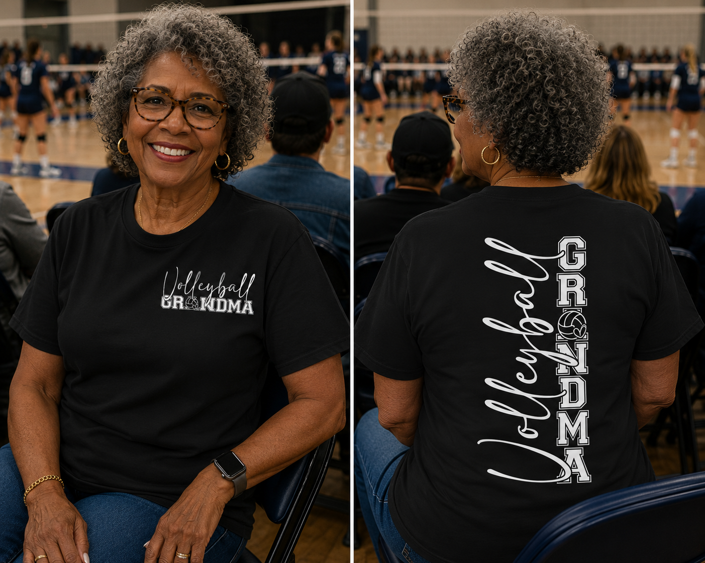 Volleyball Grandma – Comfort Colors® T-Shirt