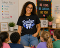Teacher Bow – Comfort Colors® Graphic T-Shirt