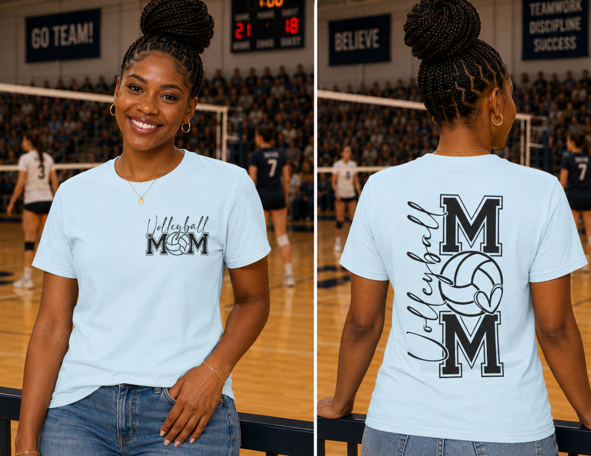 Volleyball Mom Comfort Colors® T-Shirt