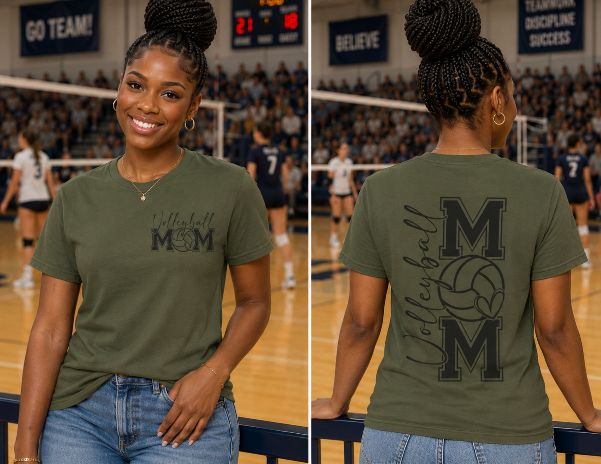 Volleyball Mom Comfort Colors® T-Shirt