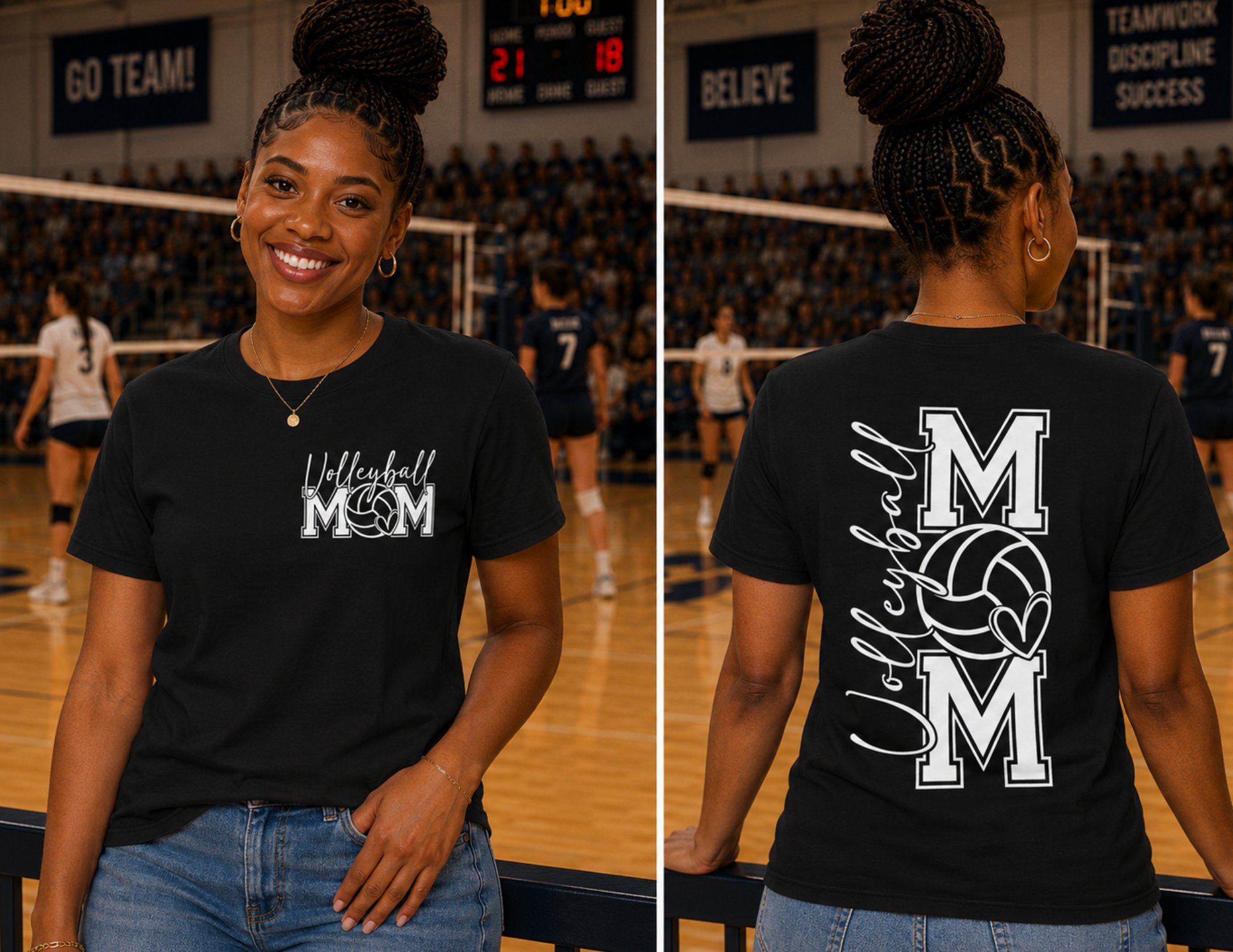 Volleyball Mom Comfort Colors® T-Shirt