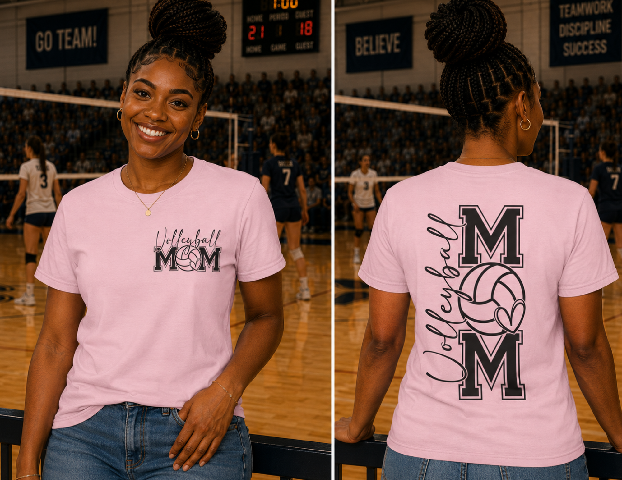 Volleyball Mom Comfort Colors® T-Shirt