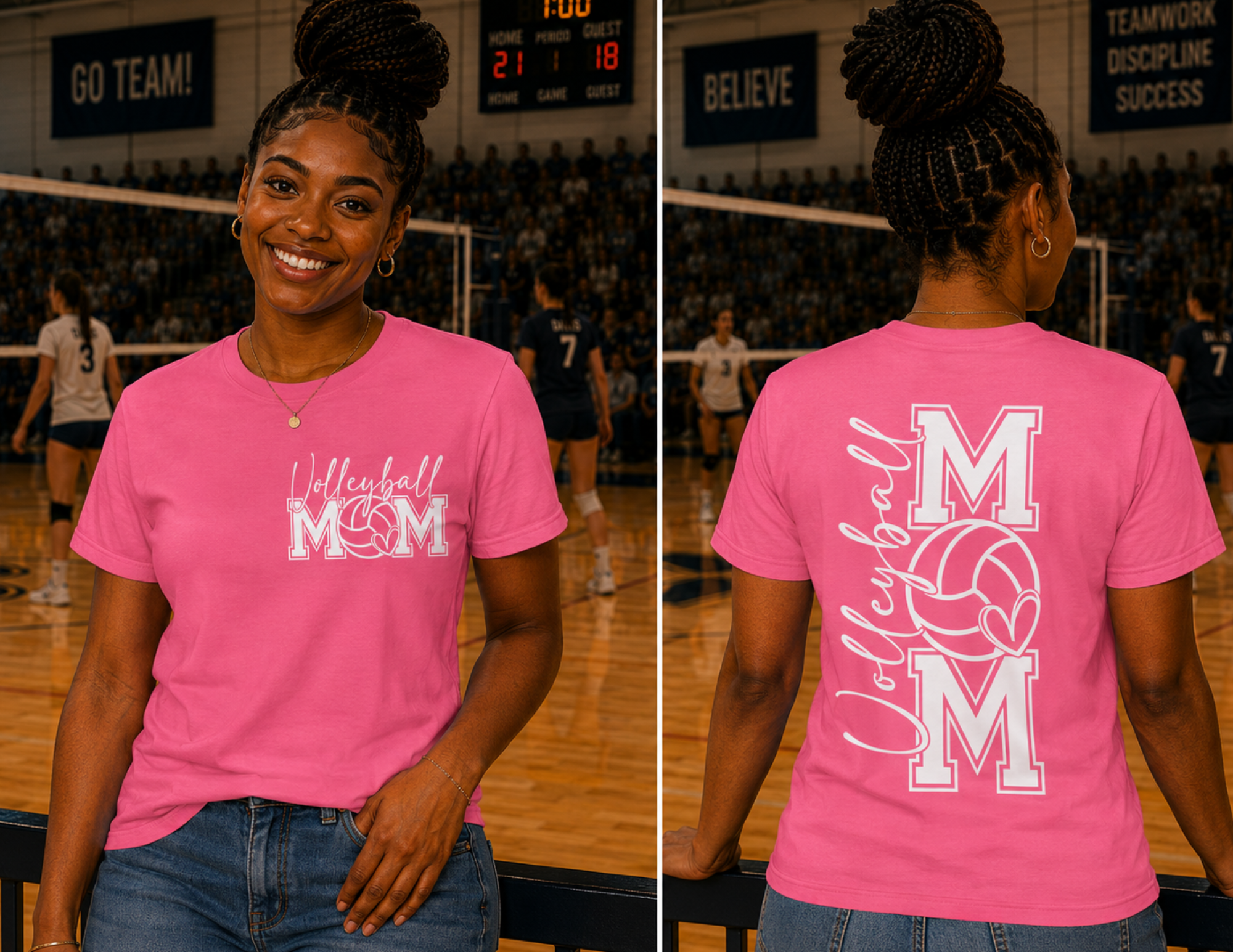 Volleyball Mom Comfort Colors® T-Shirt
