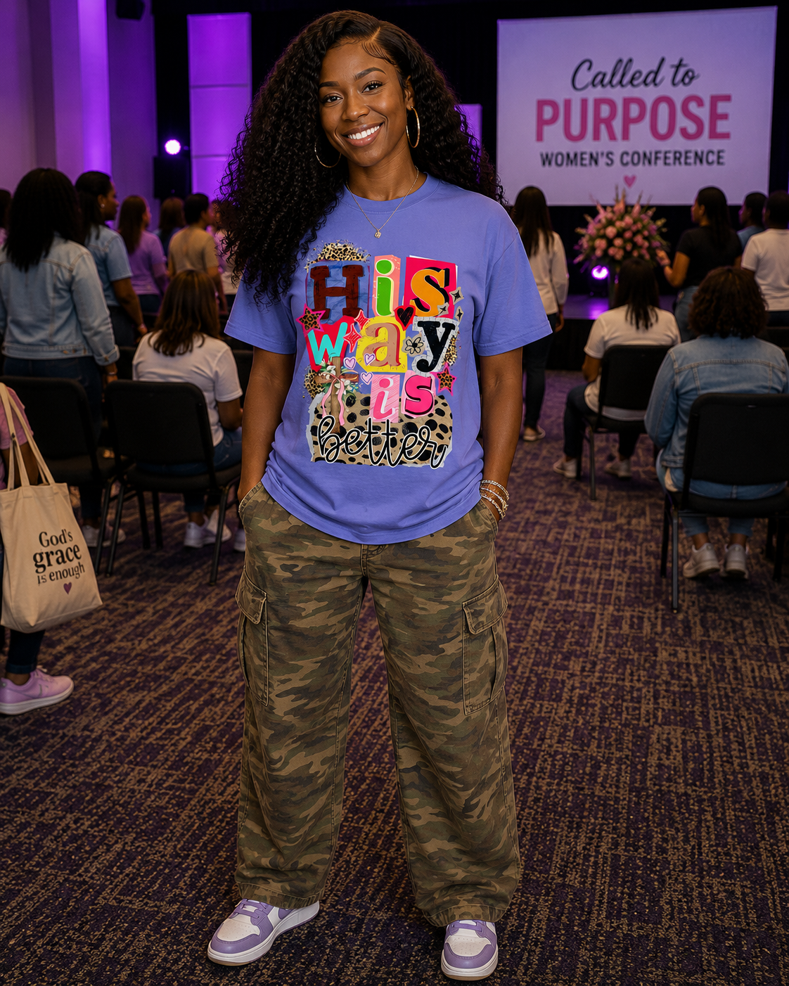 His Way Is Better – Comfort Colors® Christian Graphic T-Shirt