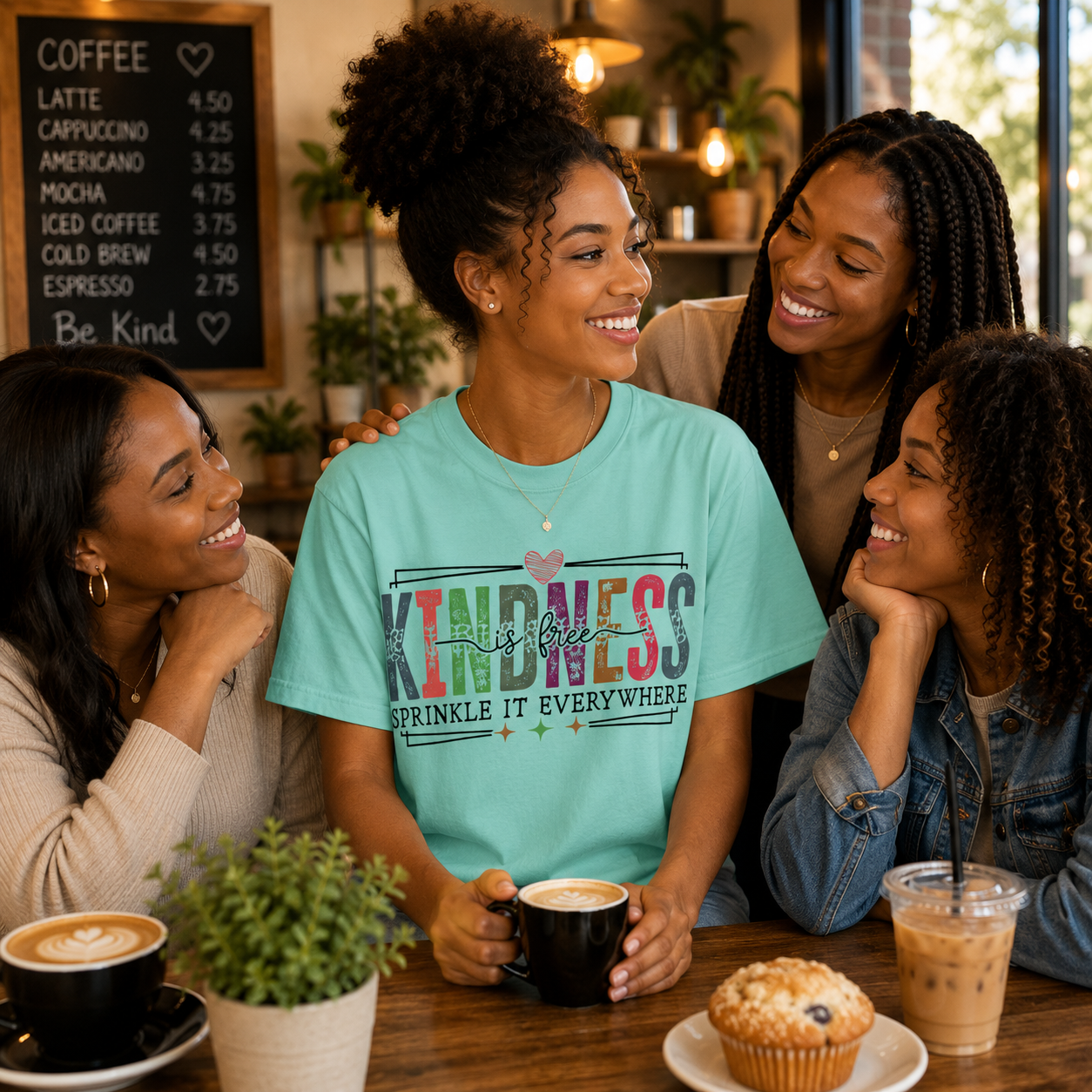 Kindness Is Free – Comfort Colors® Graphic T-Shirt