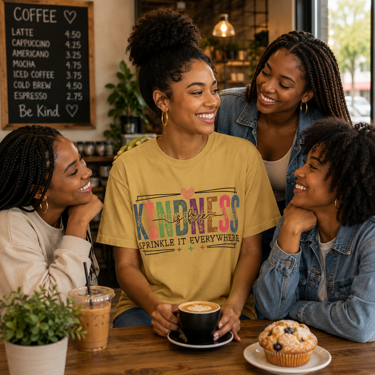 Kindness Is Free – Comfort Colors® Graphic T-Shirt