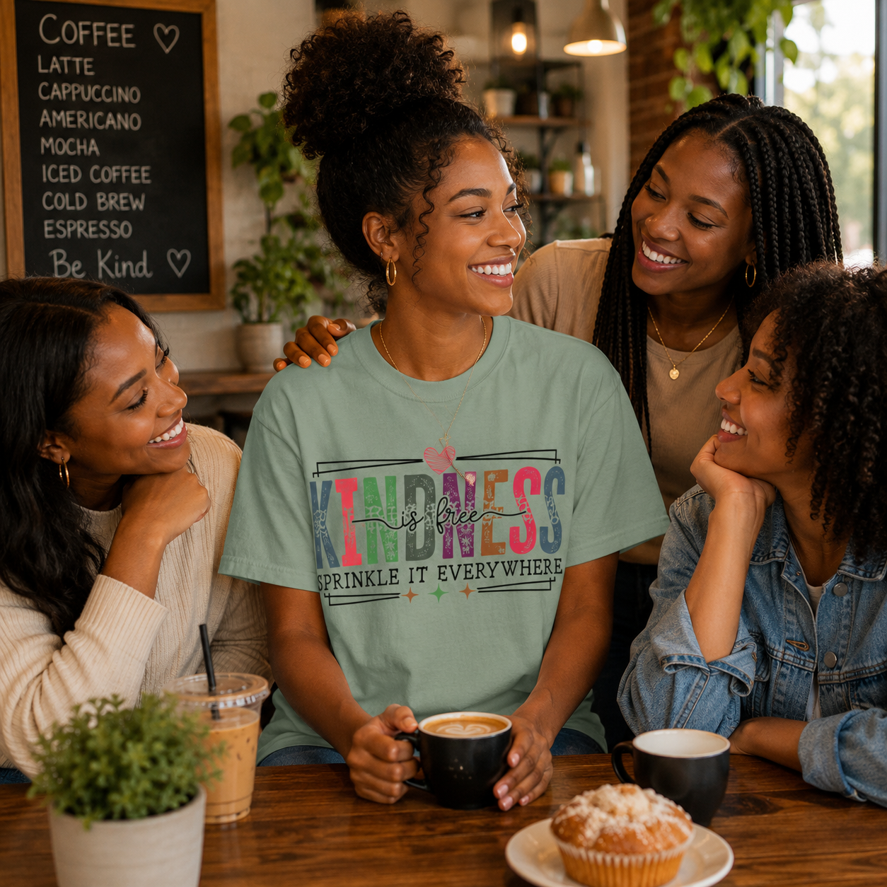Kindness Is Free – Comfort Colors® Graphic T-Shirt