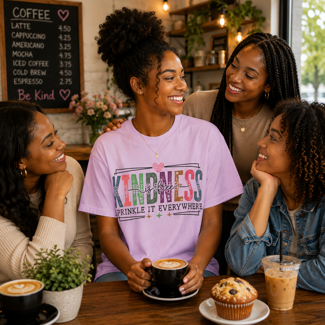 Kindness Is Free – Comfort Colors® Graphic T-Shirt