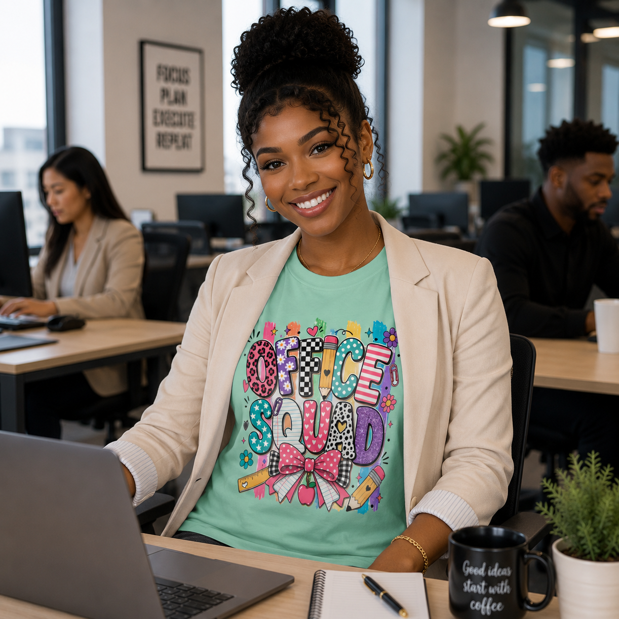 Office Squad Comfort Colors® T-Shirt – Fun, Colorful & Workplace Ready