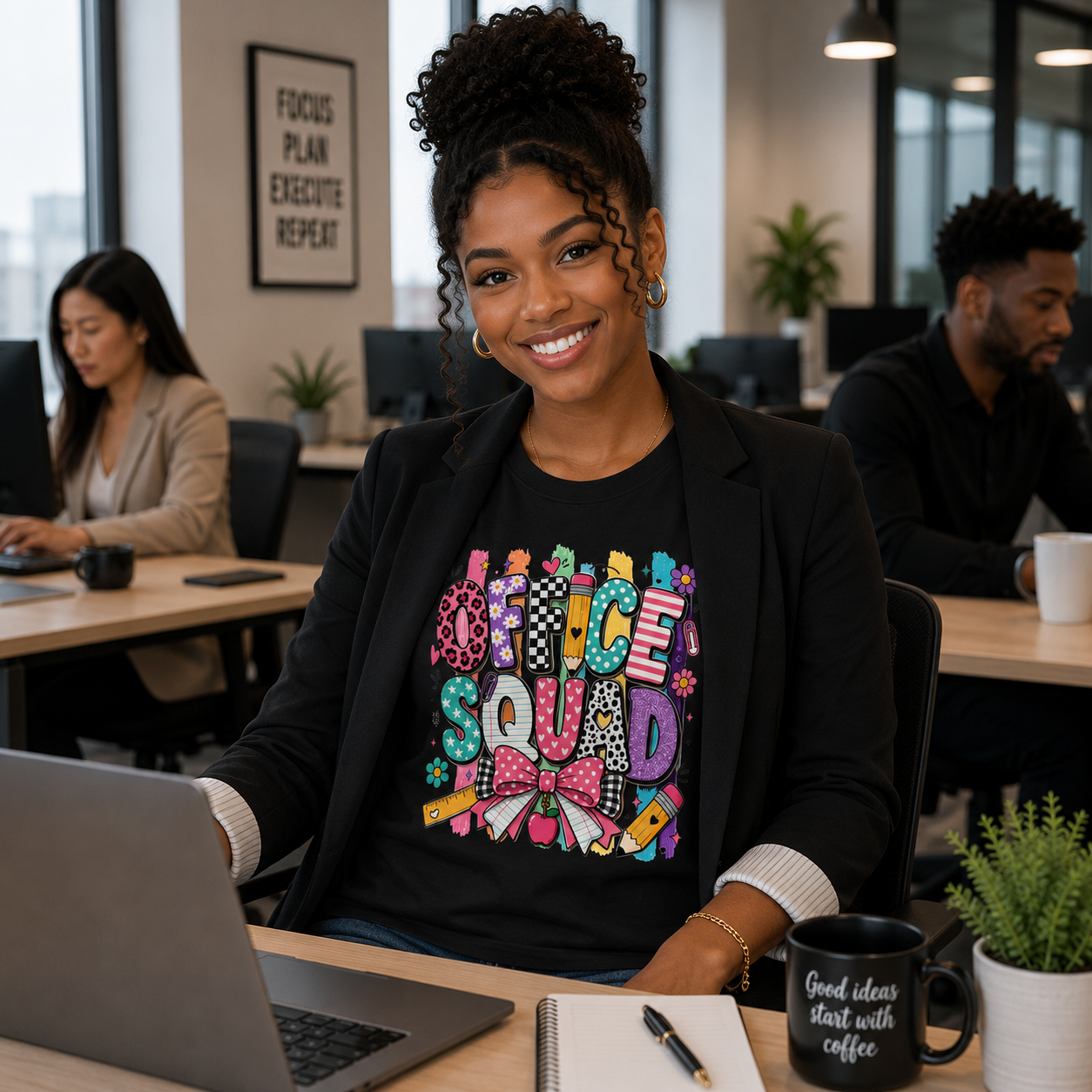 Office Squad Comfort Colors® T-Shirt – Fun, Colorful & Workplace Ready