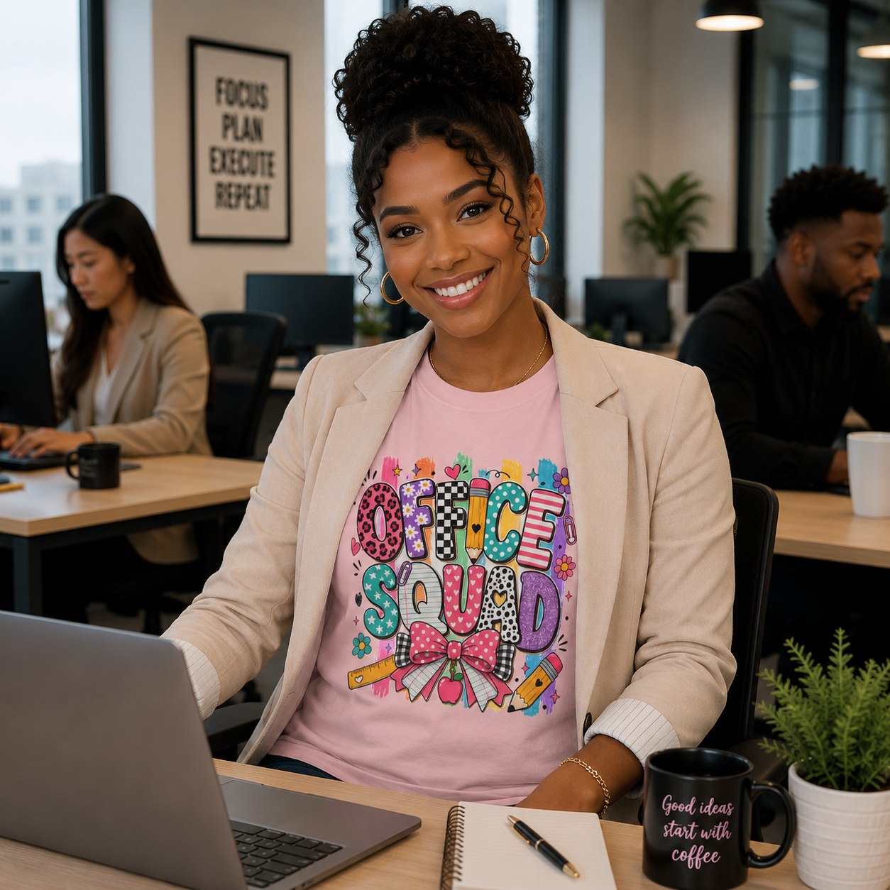 Office Squad Comfort Colors® T-Shirt – Fun, Colorful & Workplace Ready