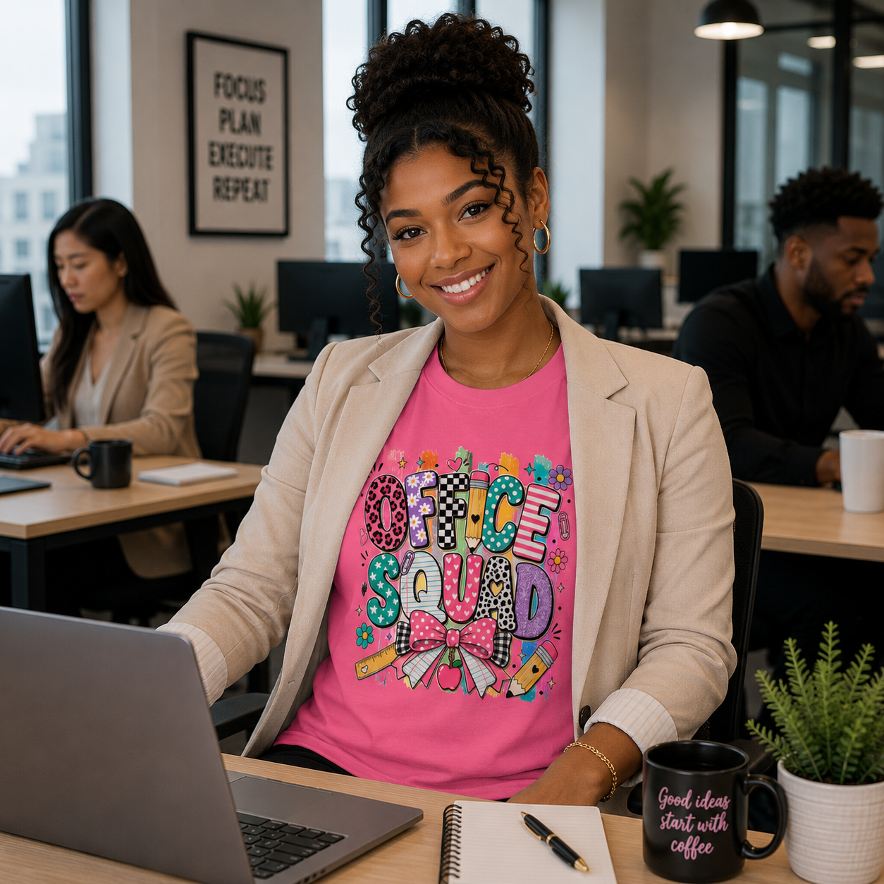 Office Squad Comfort Colors® T-Shirt – Fun, Colorful & Workplace Ready