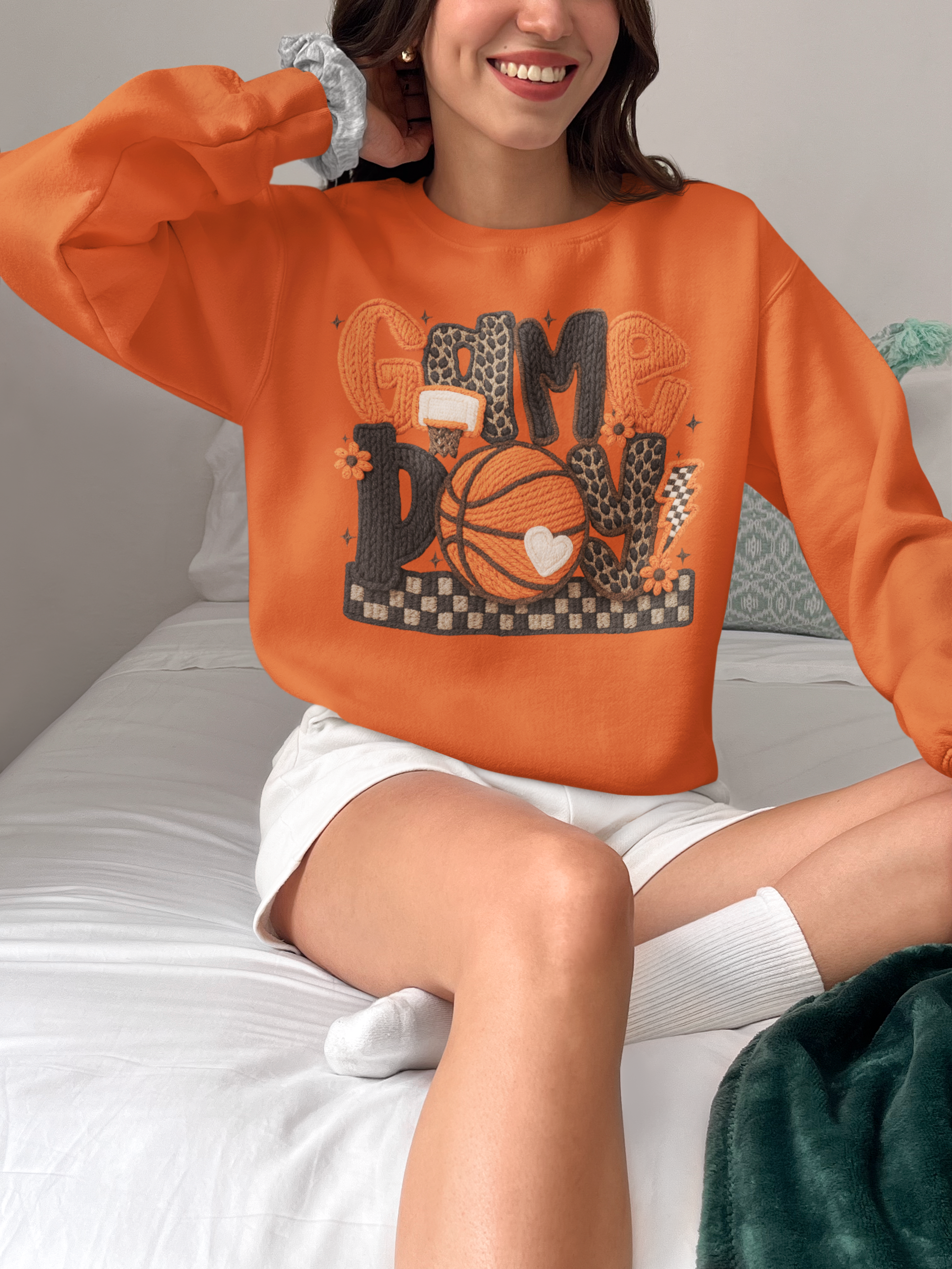 Game Day Basketball Sweatshirt