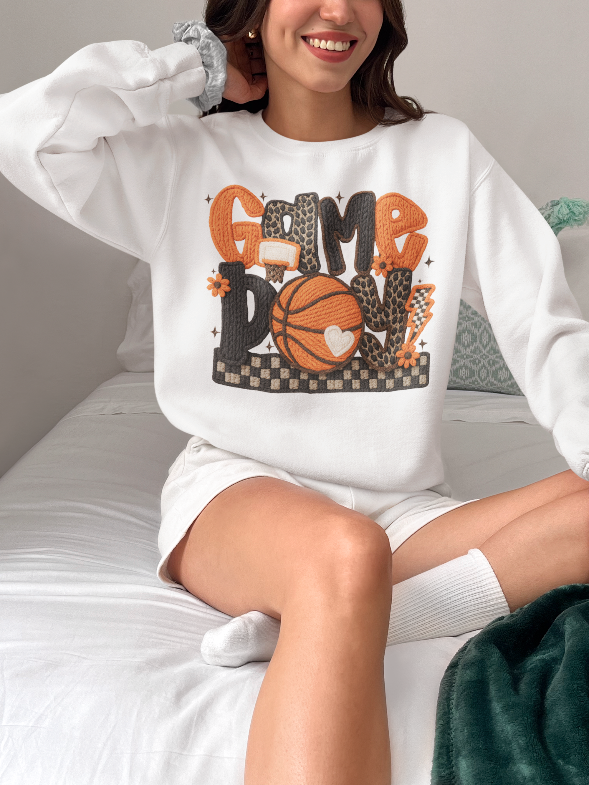 Game Day Basketball Sweatshirt
