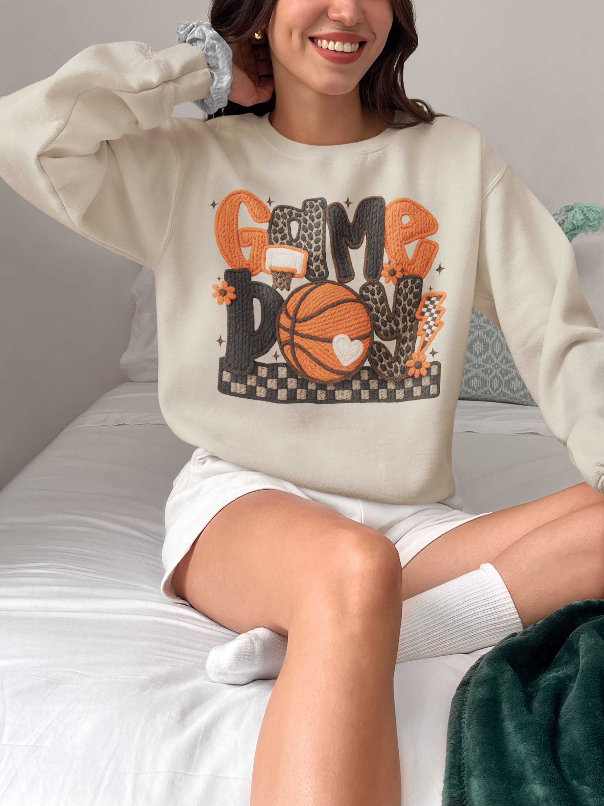 Game Day Basketball Sweatshirt