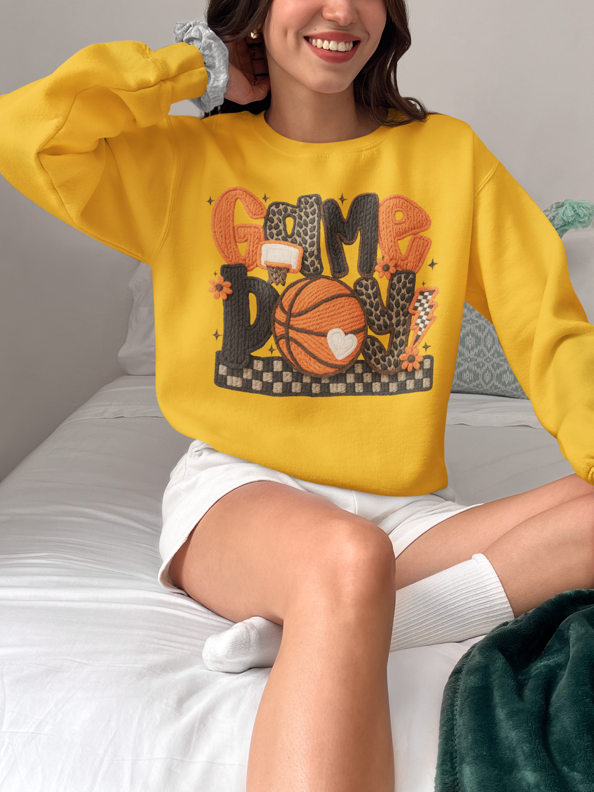 Game Day Basketball Sweatshirt