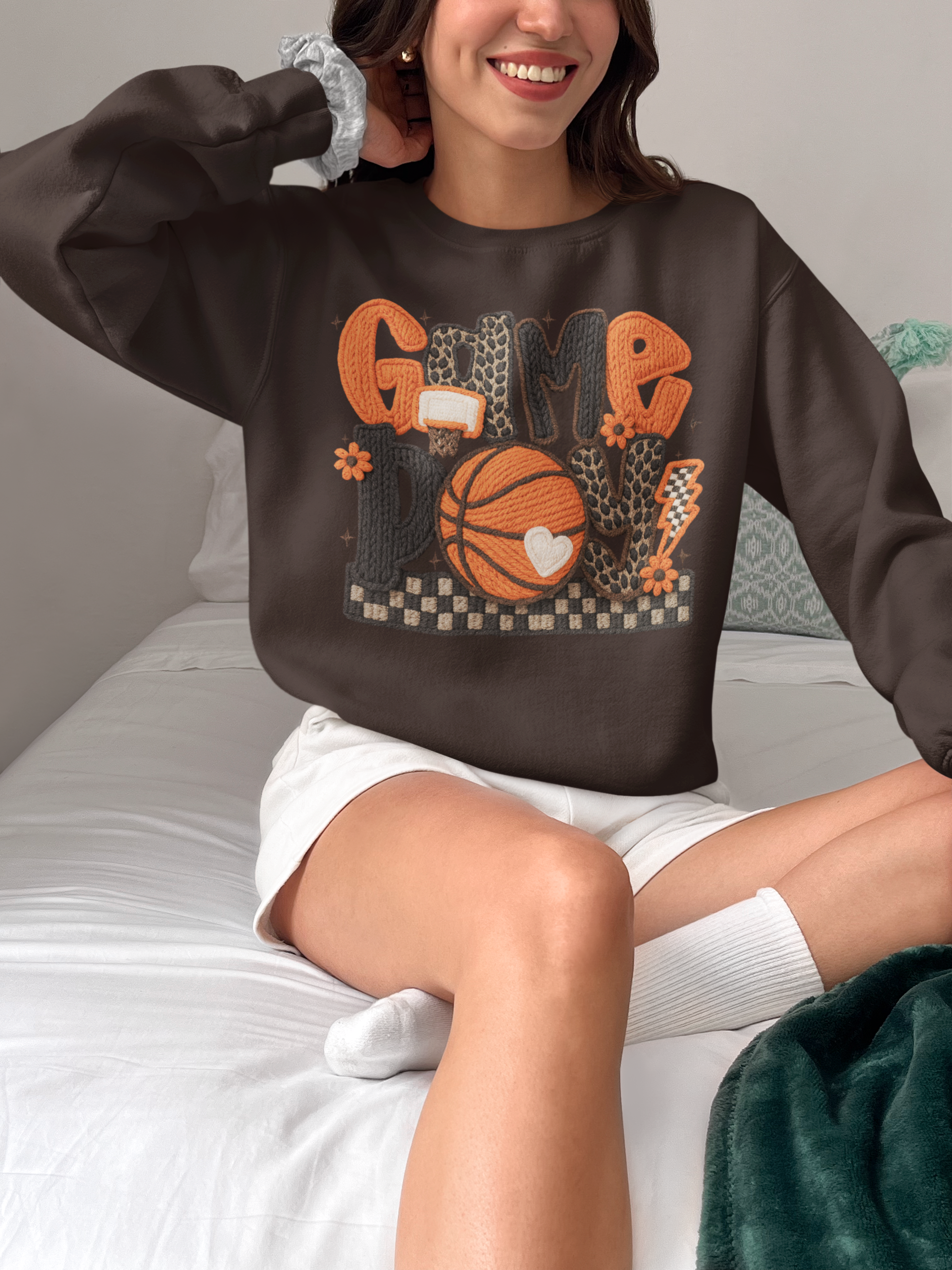 Game Day Basketball Sweatshirt