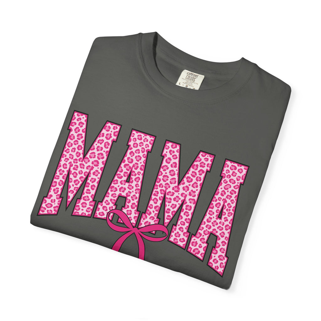 Mama Leopard Print T-Shirt