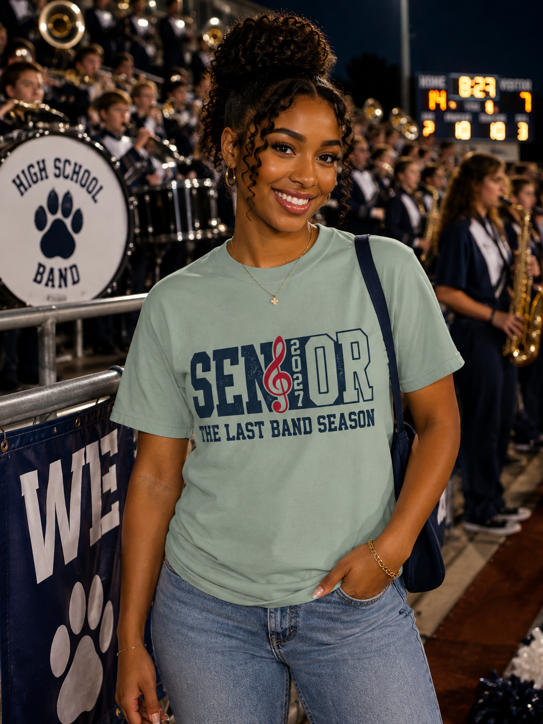 Senior 2027 – The Last Band Season Comfort Colors® T-Shirt