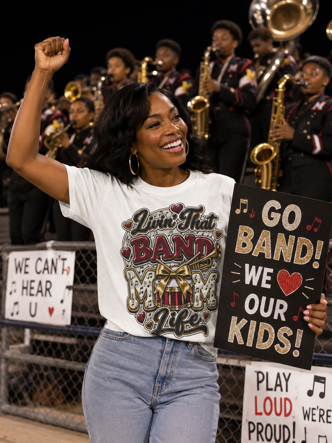 🎺 Livin’ That Band Mom Life Comfort Colors® T-Shirt
