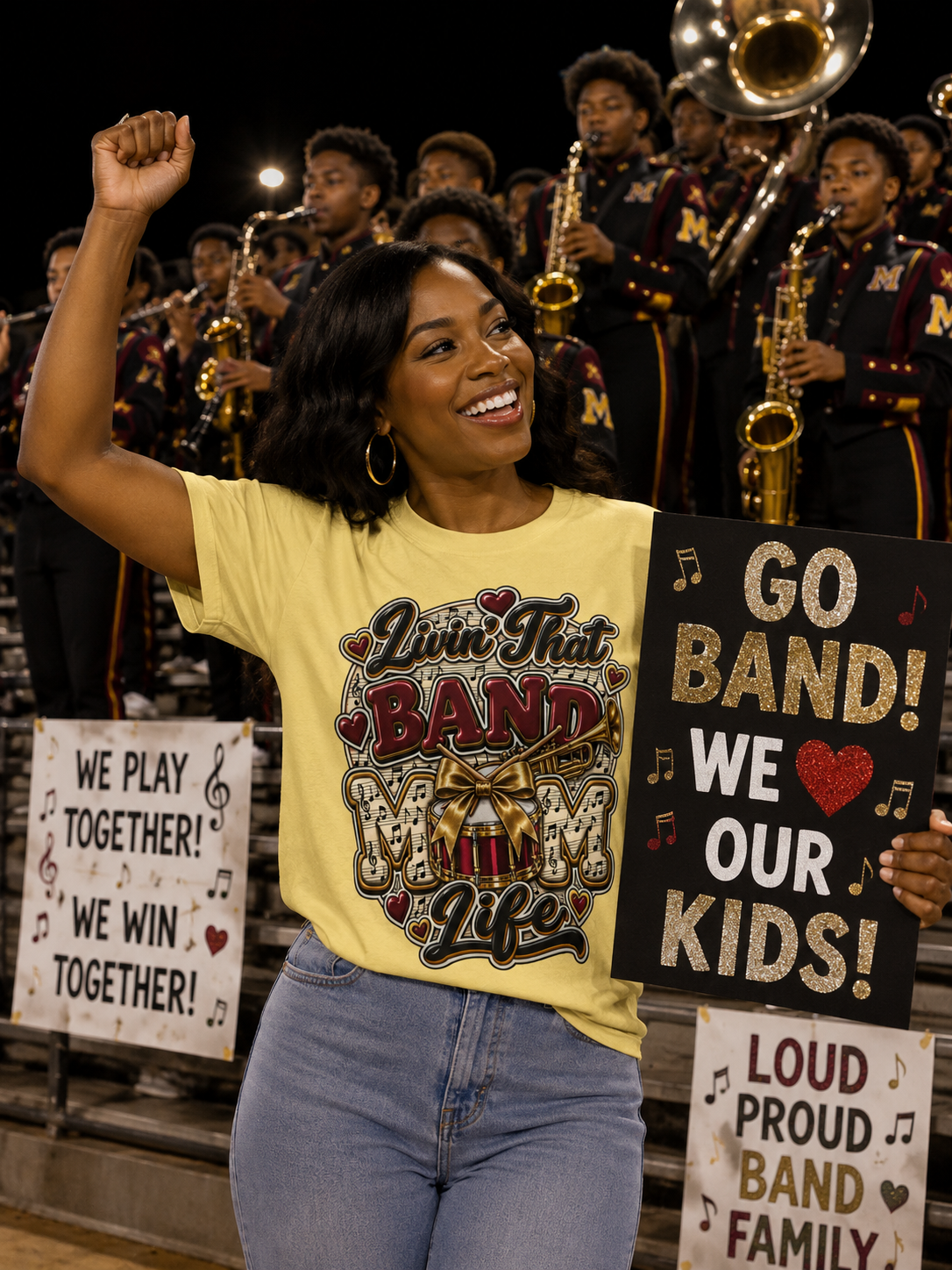 🎺 Livin’ That Band Mom Life Comfort Colors® T-Shirt