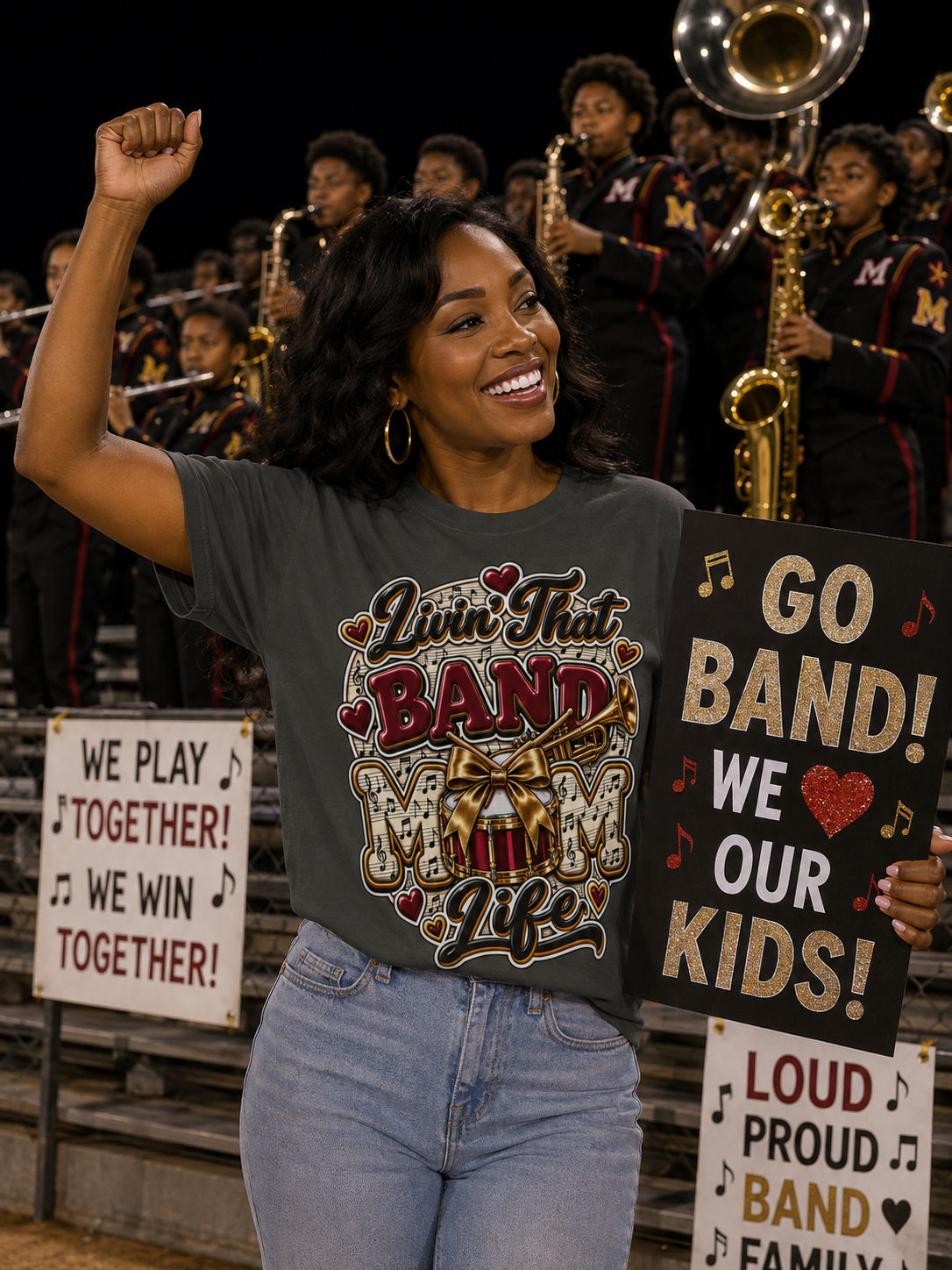 🎺 Livin’ That Band Mom Life Comfort Colors® T-Shirt