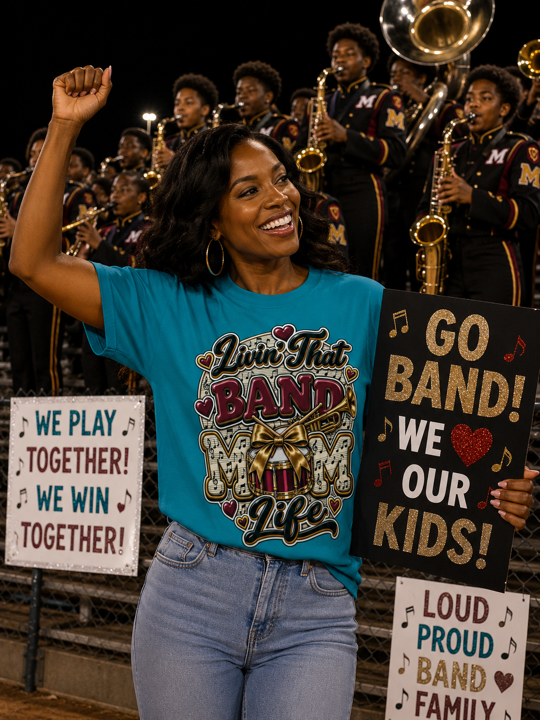 🎺 Livin’ That Band Mom Life Comfort Colors® T-Shirt
