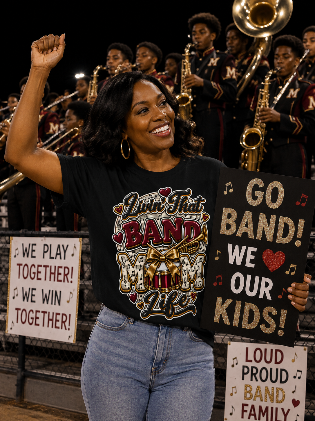 🎺 Livin’ That Band Mom Life Comfort Colors® T-Shirt