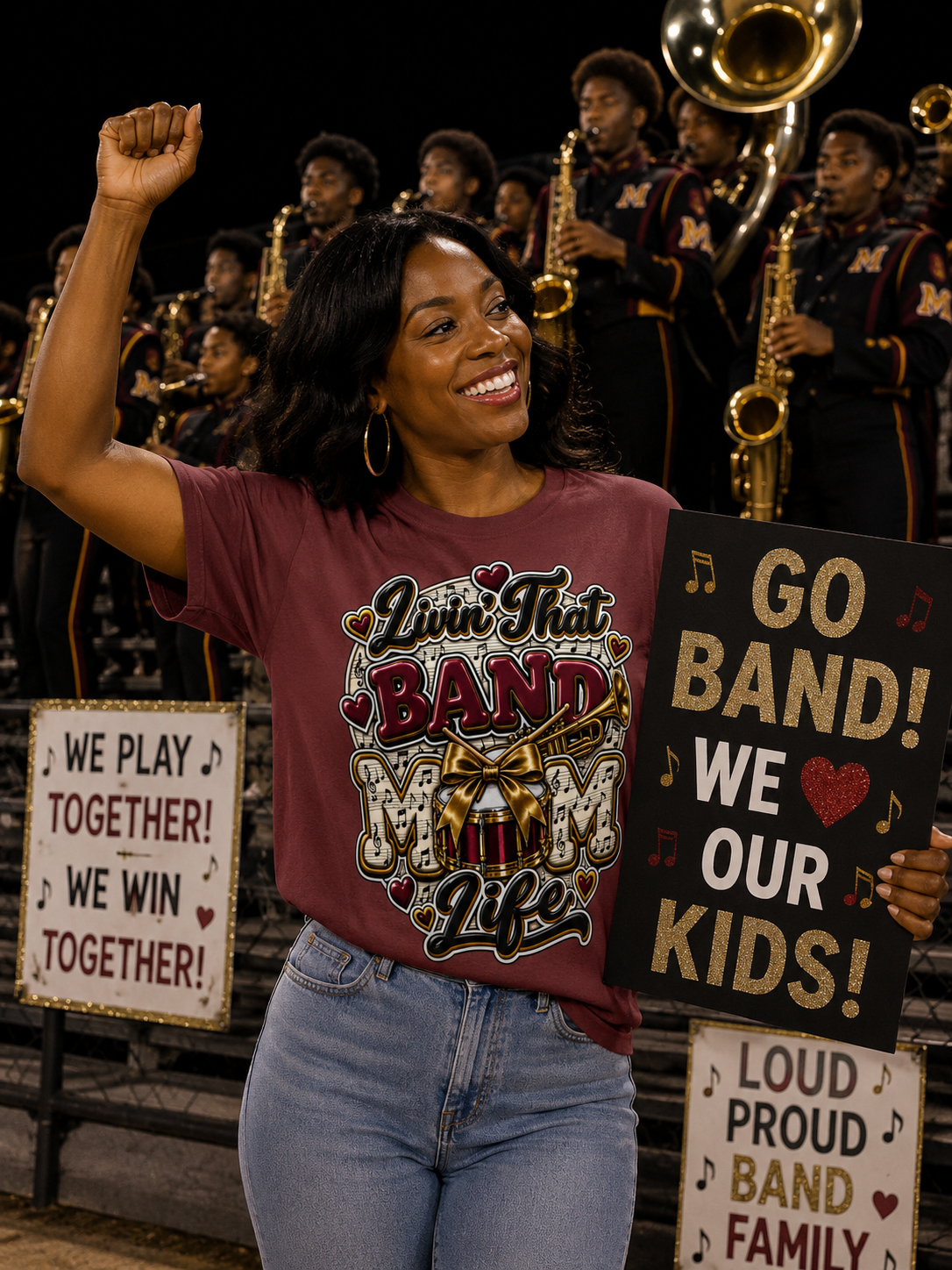 🎺 Livin’ That Band Mom Life Comfort Colors® T-Shirt