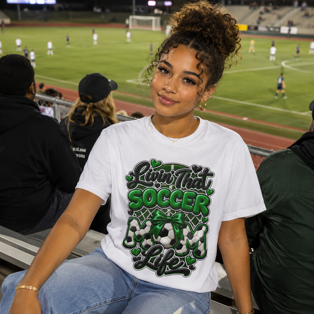 ⚽ Livin’ That Soccer Mom Life Comfort Colors® Tee 💚