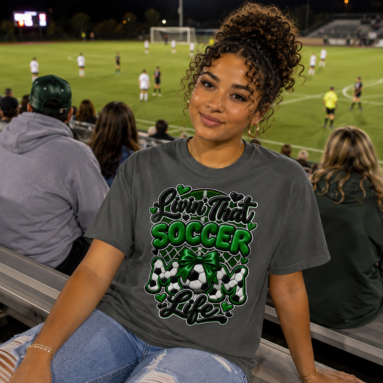 ⚽ Livin’ That Soccer Mom Life Comfort Colors® Tee 💚