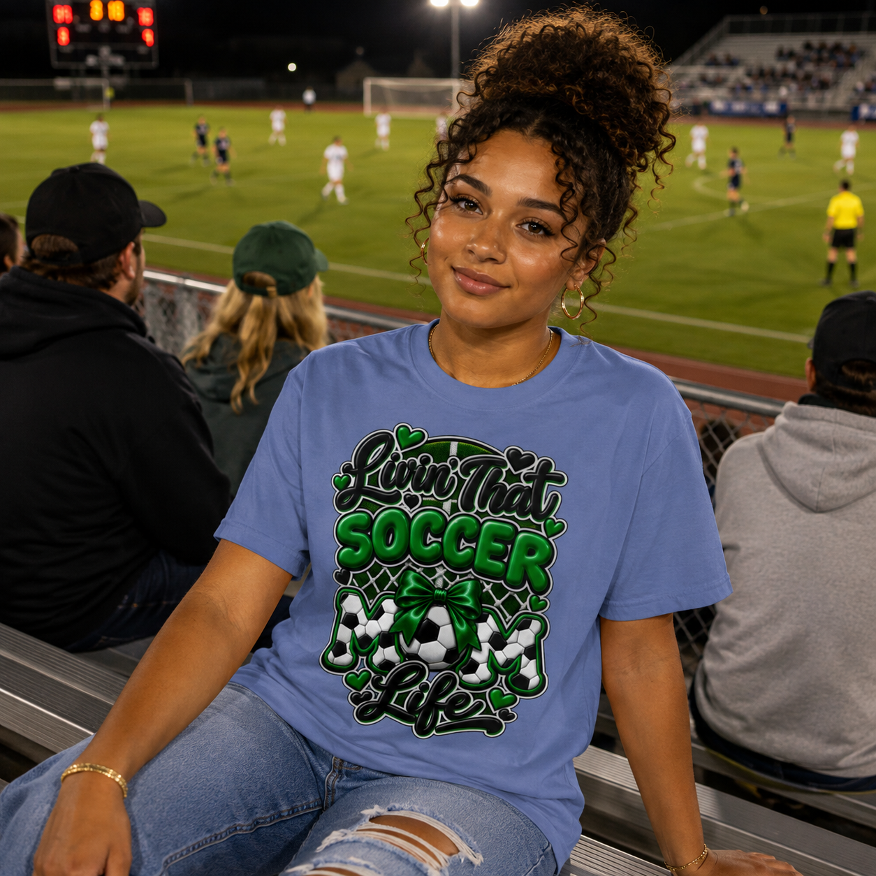 ⚽ Livin’ That Soccer Mom Life Comfort Colors® Tee 💚