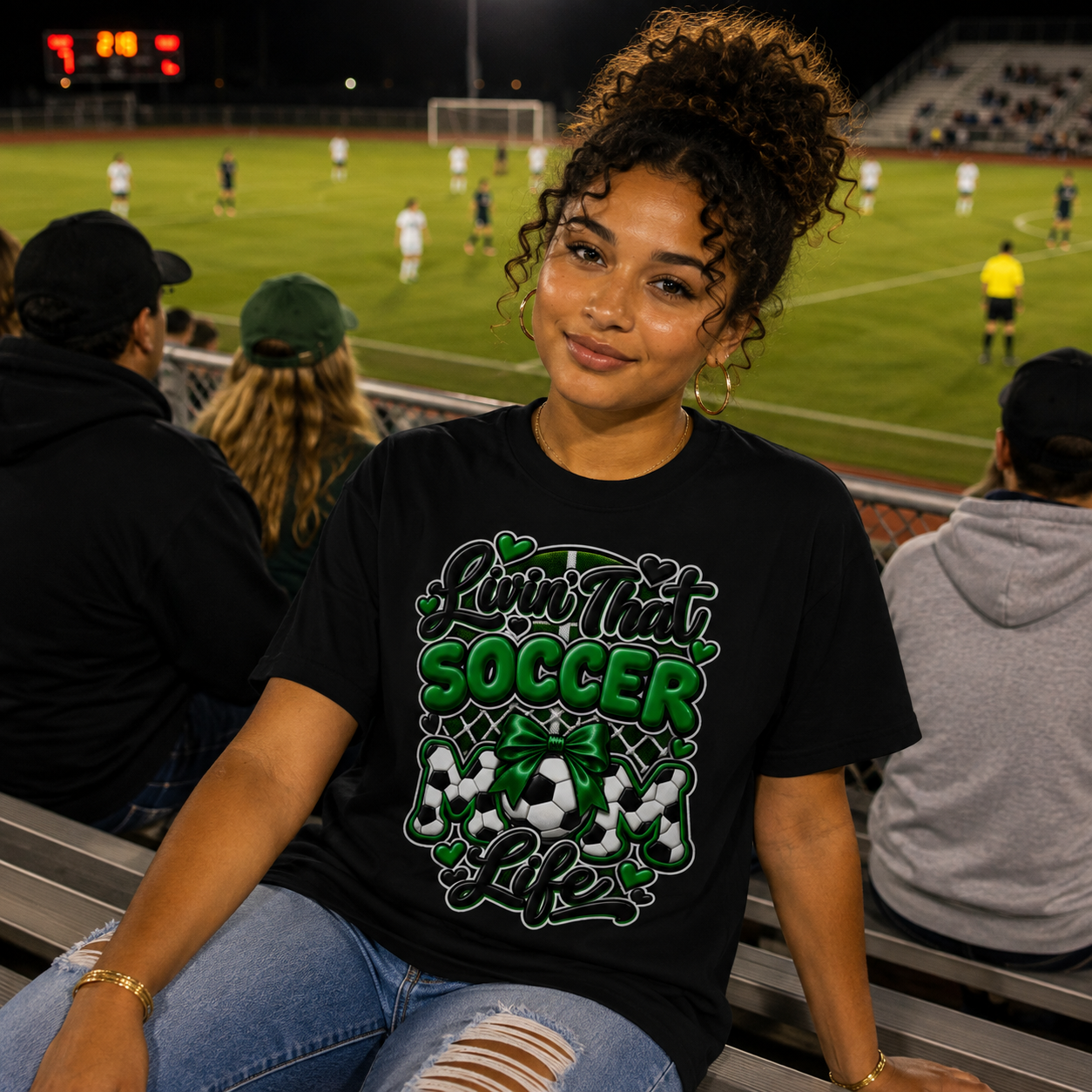 ⚽ Livin’ That Soccer Mom Life Comfort Colors® Tee 💚