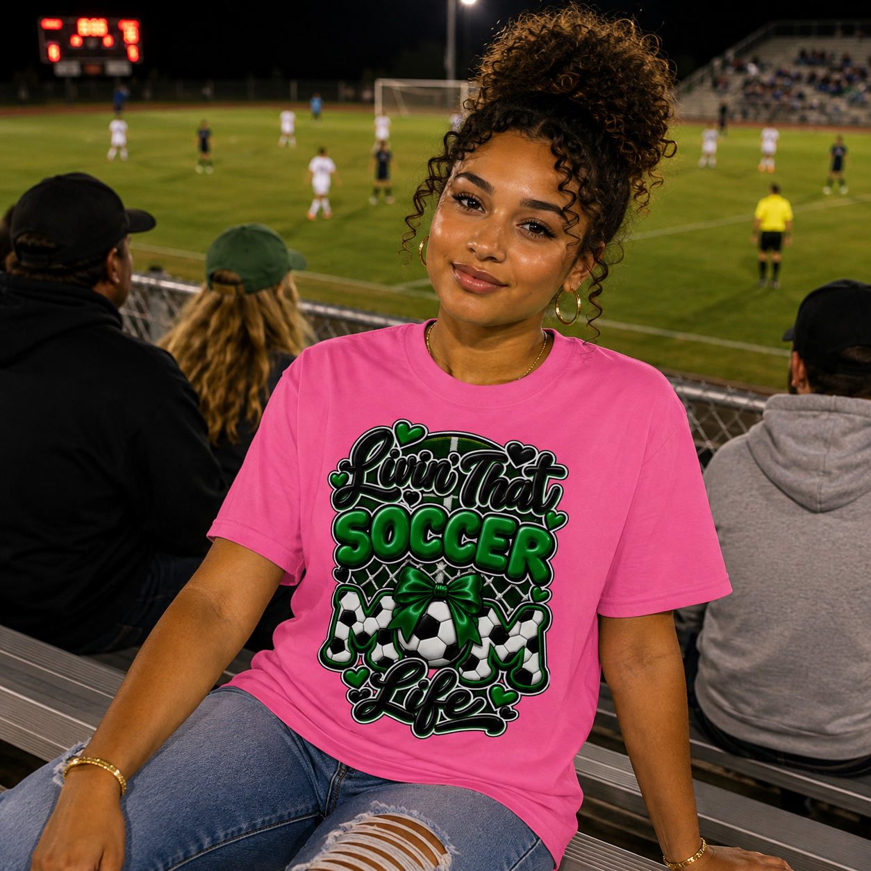 ⚽ Livin’ That Soccer Mom Life Comfort Colors® Tee 💚