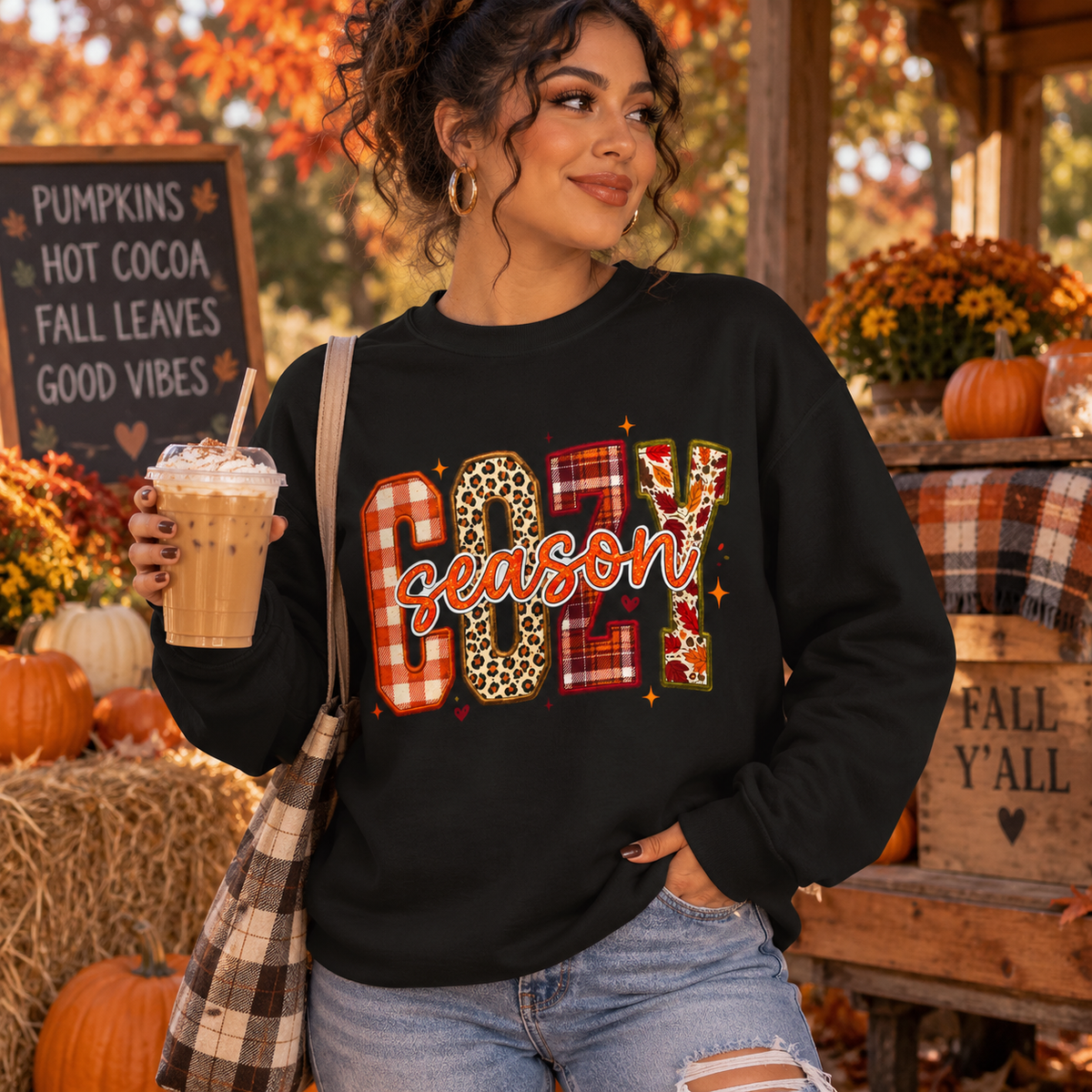 🍂 Cozy Season Gildan Sweatshirt 🍂