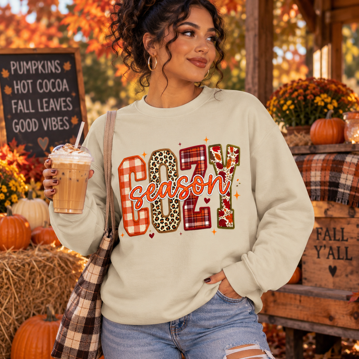 🍂 Cozy Season Gildan Sweatshirt 🍂